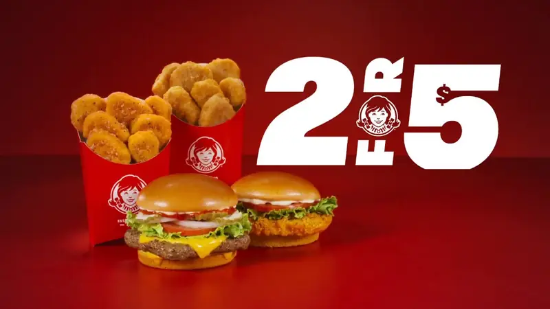 Still from Wendy’s “2 for $5”